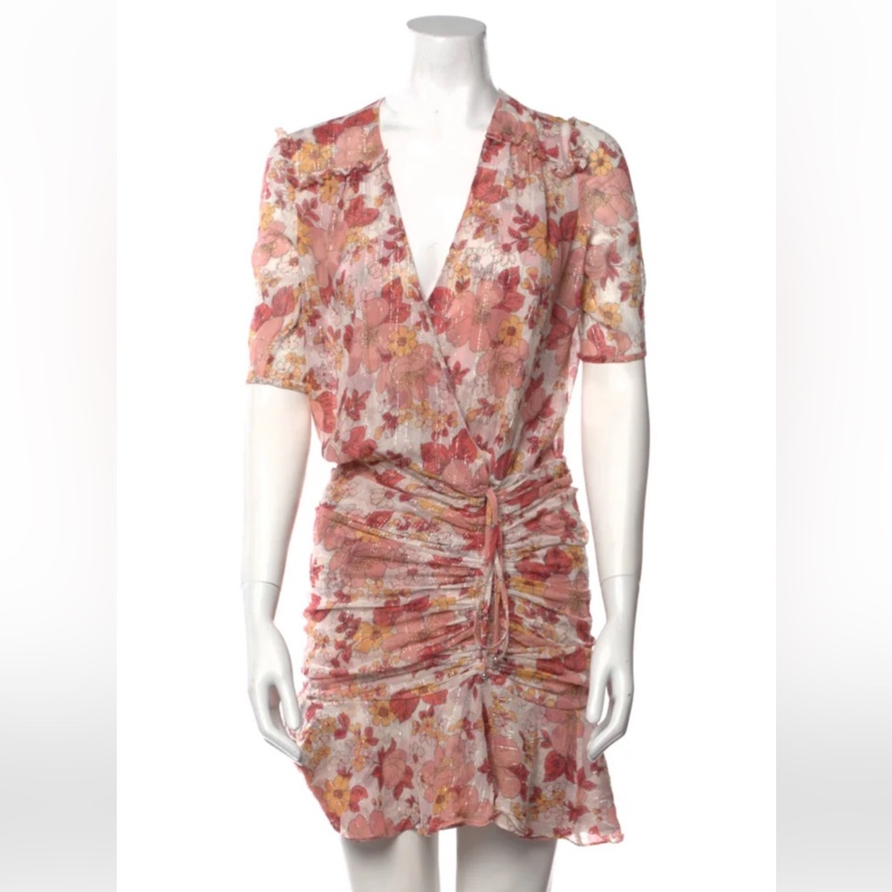 Veronica Beard Silk Floral Dress